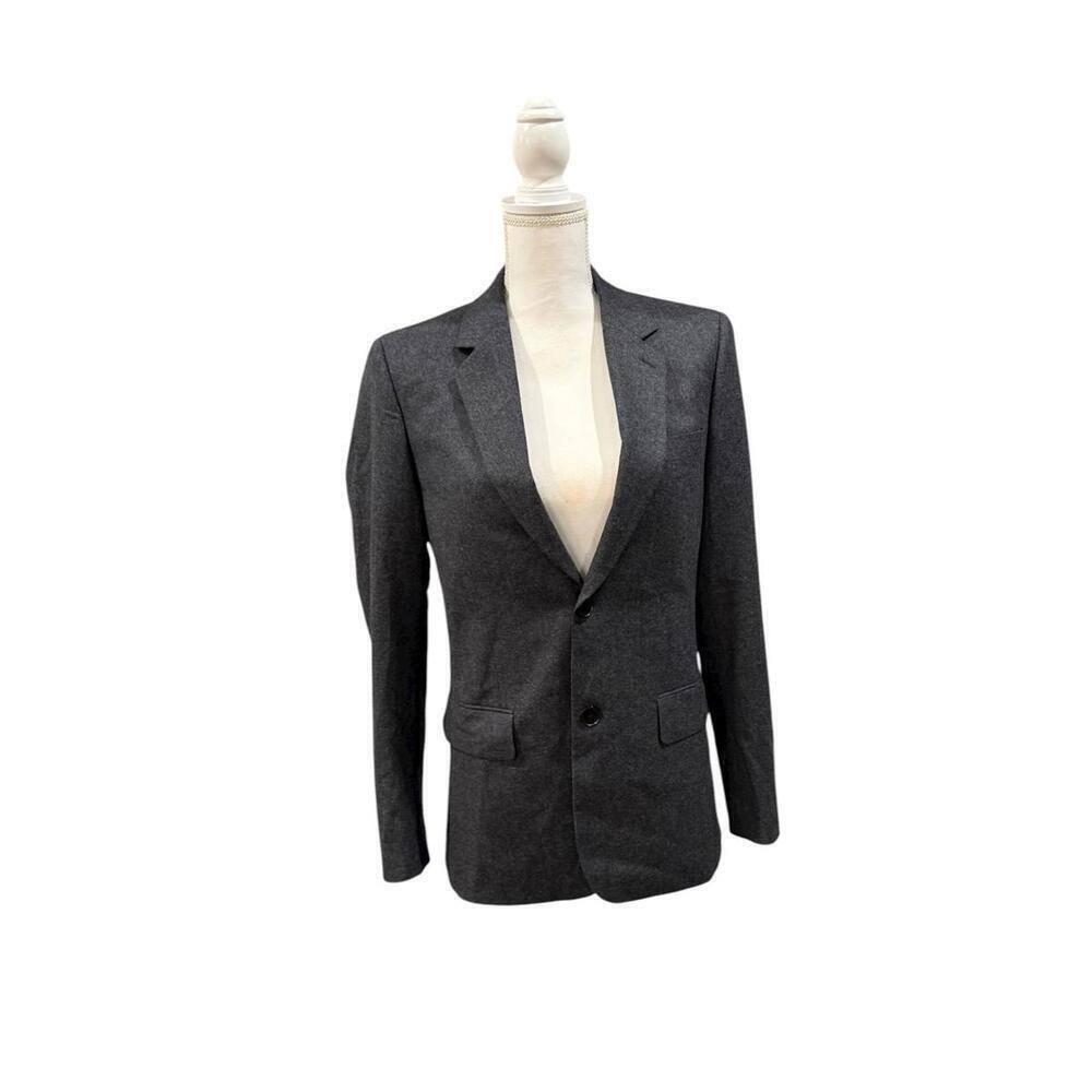 New Sandro Paris Charcoal Grey Tailored Blazer, size 44 (fits like M)